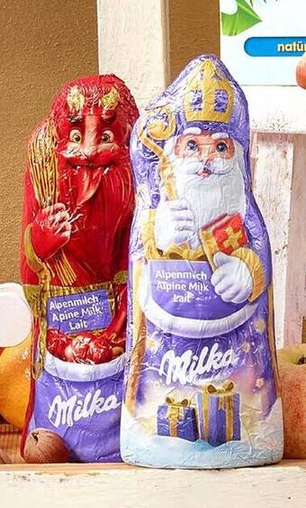 Spar Milka Nikolo oder Krampus 90 g Angebot