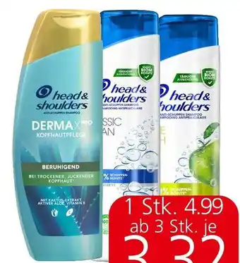 Spar Head&Shoulders Shampoo Angebot