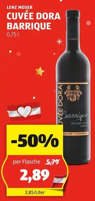 Hofer CUVÉE DORA BARRIQUE 0.75 L Angebot