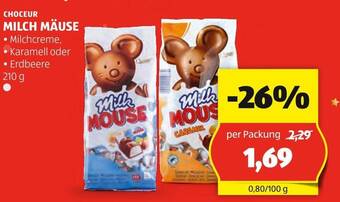 Hofer MILCH MÄUSE  210 g Angebot