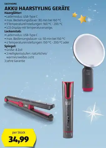 Hofer AKKU HAARSTYLING GERÄTE Angebot