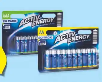 Hofer ACTIV ENERGY BATTERIEN MEGAPACK Angebot