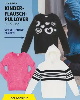 Hofer KINDER- FLAUSCH-PULLOVER Angebot