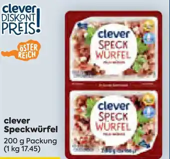 Billa clever Speckwürfel 200 g Angebot
