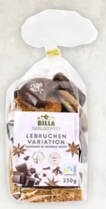 Billa BILLA GENUSSWELTH LEBKUCHEN VARIATION 250 g Angebot
