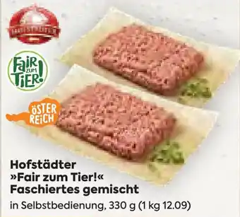 Billa Hofstädter Fair zum Tier! Faschiertes gemischt 330 g Angebot