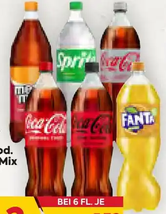 Billa Coca- Cola , Fanta, Sprite 1.5 L Angebot