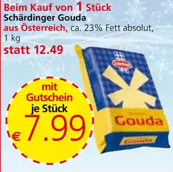 Spar Schärdinger Gouda 1 kg Angebot