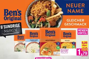 Sutterlüty Ben's Original Express Reis 200/250g Angebot