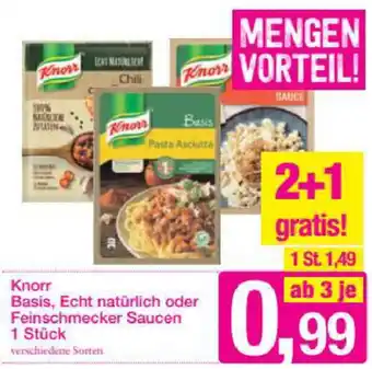Sutterlüty Knorr Basis, Echt Natürlich Oder Feinschmecker Saucen 1 Stück Angebot