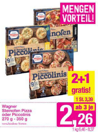 Sutterlüty Wagner Steinofen Pizza Oder Piccolinis 270-350g Angebot