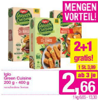 Sutterlüty Iglo Green Cuisine 200g-400g Angebot