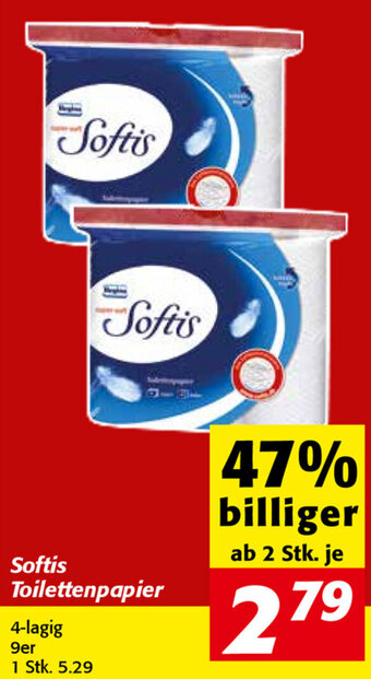 Strasser Markt Softis Toilettenpapier Angebot