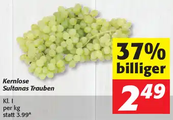 Strasser Markt Kernlose Sultanas Trauben Angebot