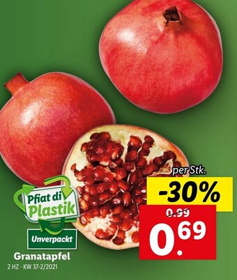 Lidl Granatapfel Angebot
