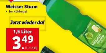 Lidl Weisser Sturn 1,5 Liter Angebot
