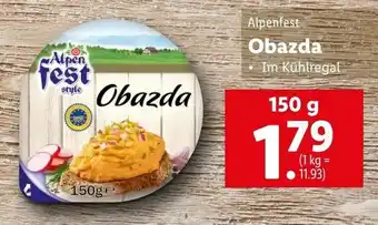Lidl Obazda 150g Angebot