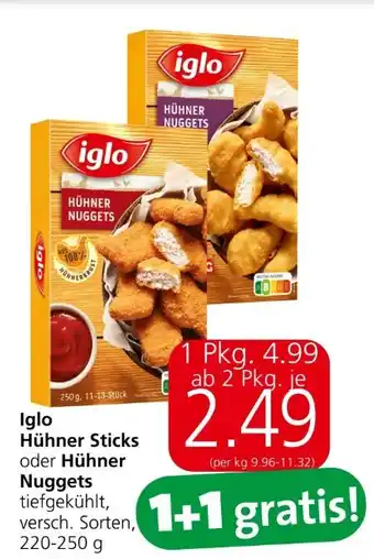 Spar Hühner sticks Angebot
