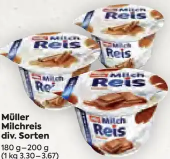 Billa Milchreis Angebot