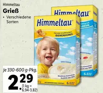 Lidl Grieß Angebot