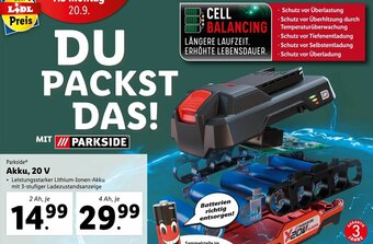 Lidl Akku 20 V 2 Ah Angebot