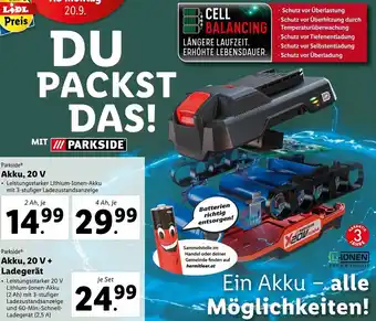 Lidl Akku 20 V+ Ladegerät Angebot