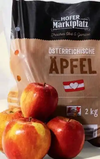 Hofer Äpfel Angebot