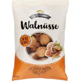 PENNY Simply sunny walnüsse in schale penny 400 gramm 1 packung Angebot