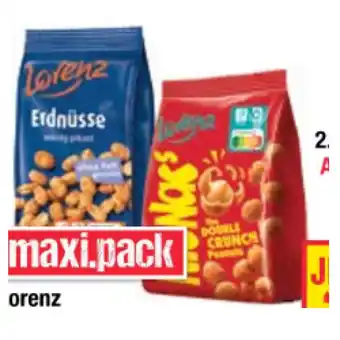 Maximarkt Lorenz nic nac's oder erdnüsse versch. sorten maximarkt 1 packung Angebot