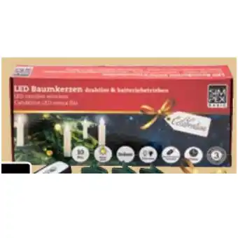 Maximarkt Simpex basic led-baumkerzen maximarkt 10 stück 1 packung Angebot
