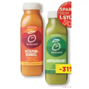 Unimarkt Innocent plus smoothies versch. sorten unimarkt 300 milliliter 1 flasche Angebot