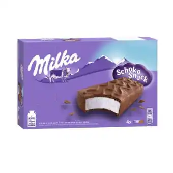 Spar Milka schoko snack oder oreo fresh milk snack spar 4 stück 1 packung Angebot