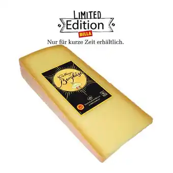 Billa Vorarlberger bergkäse billa 500 gramm 1 stück Angebot