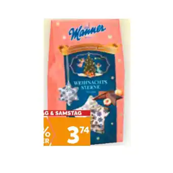 Billa Manner christbaumbehang div. sorten billa 1 packung Angebot