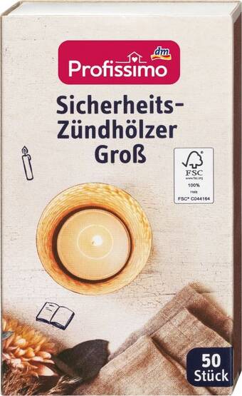 dm Sicherheits-zündhölzer groß Angebot