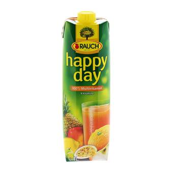 Billa Rauch happy day apfel- od. multivitaminsäfte div. sorten billa 1 liter 1 packung Angebot