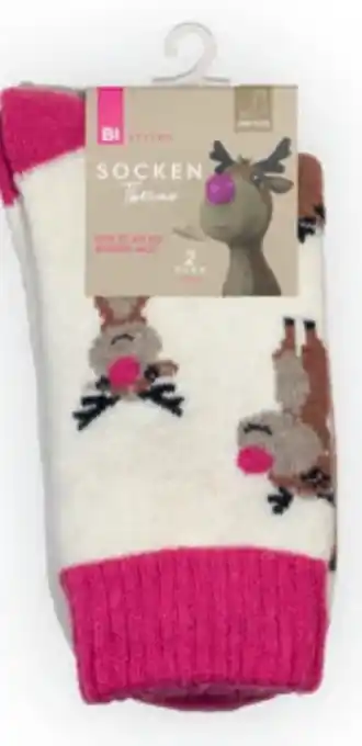 Bipa Damen xmas thermosocken Angebot