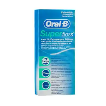 Bipa Oral-b superfloss zahnseide bipa 50 stück 1 packung Angebot
