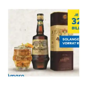 T&G Montenegro amaro im geschenkkarton mit glas t&g 0.70 liter 1 flasche Angebot