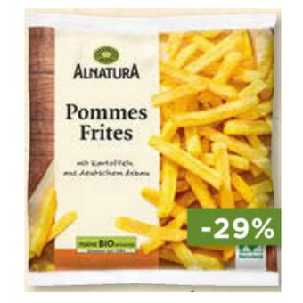Unimarkt Alnatura bio pommes unimarkt 600 gramm 1 packung Angebot