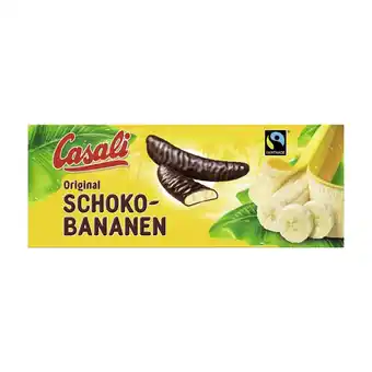 Unimarkt Casali schokobananen und schoko waves unimarkt 1 packung Angebot