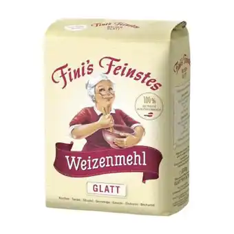 Unimarkt Fini's feinstes weizen-, weizenvollkorn- oder roggenmehl versch. sorten unimarkt 1 kilogramm 1 packung Angebot