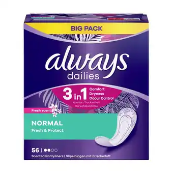 Unimarkt Always slipeinlagen versch. sorten unimarkt 1 packung Angebot