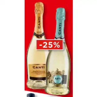 Unimarkt Canti asti docg oder prosecco doc unimarkt 0.75 liter 1 flasche Angebot