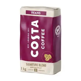 Unimarkt Costa kaffee signature blend unimarkt 1 kilogramm 1 packung Angebot