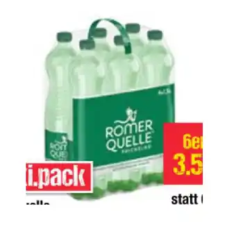 Maximarkt Römerquelle mineralwasser div. sorten maximarkt 1.50 liter 1 flasche Angebot