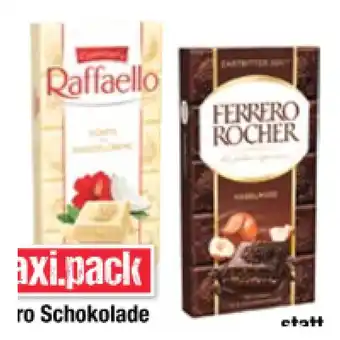Maximarkt Ferrero schokolade versch. sorten maximarkt 90 gramm 1 stück Angebot