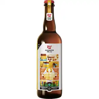 Metro Stiegl bio christkindl honigbier, preisangabe ohne mwst. (preis inkl. mwst. 5,15 €), metro 0.75 liter 1 flasche Angebot