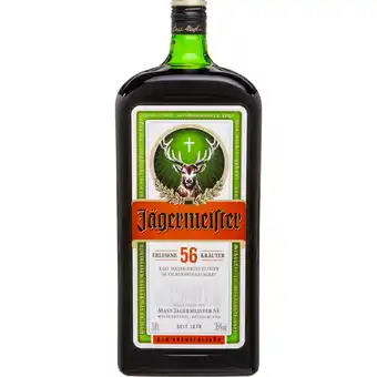 Metro Jägermeister kräuterlikör, preisangabe ohne mwst. (preis inkl. mwst. 67,19 €), metro 3 liter 1 flasche Angebot