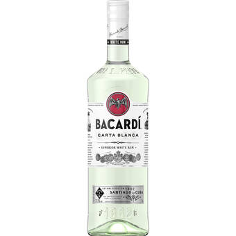 Metro Bacardi carta blanca white rum, preisangabe ohne mwst. (preis inkl. mwst. 12,23 €), metro 1 liter 1 flasche Angebot